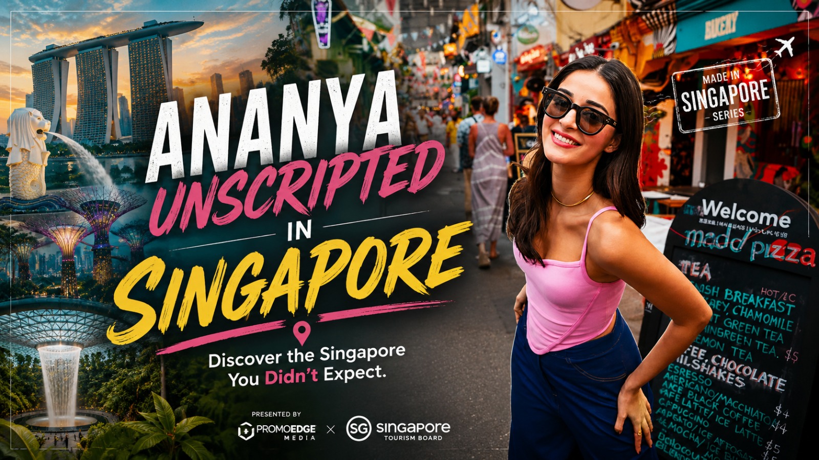 Ananya Unscripted in Singapore Official Trailer | Ananya Panday
